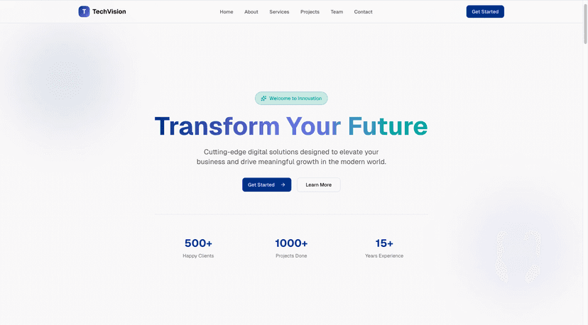 Modern Company Profile