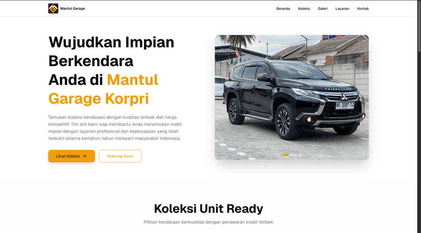 Mantul Garage Korpri