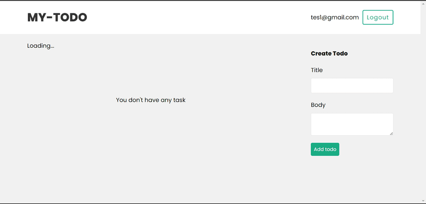 My Todo